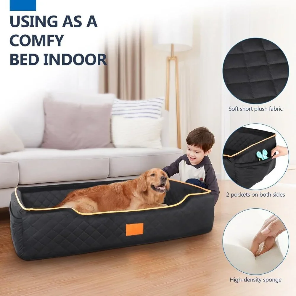Large Dog Car Seat for Dods Under 100 Lbs